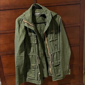 Market & Spruce Olive Green Field Jacket
